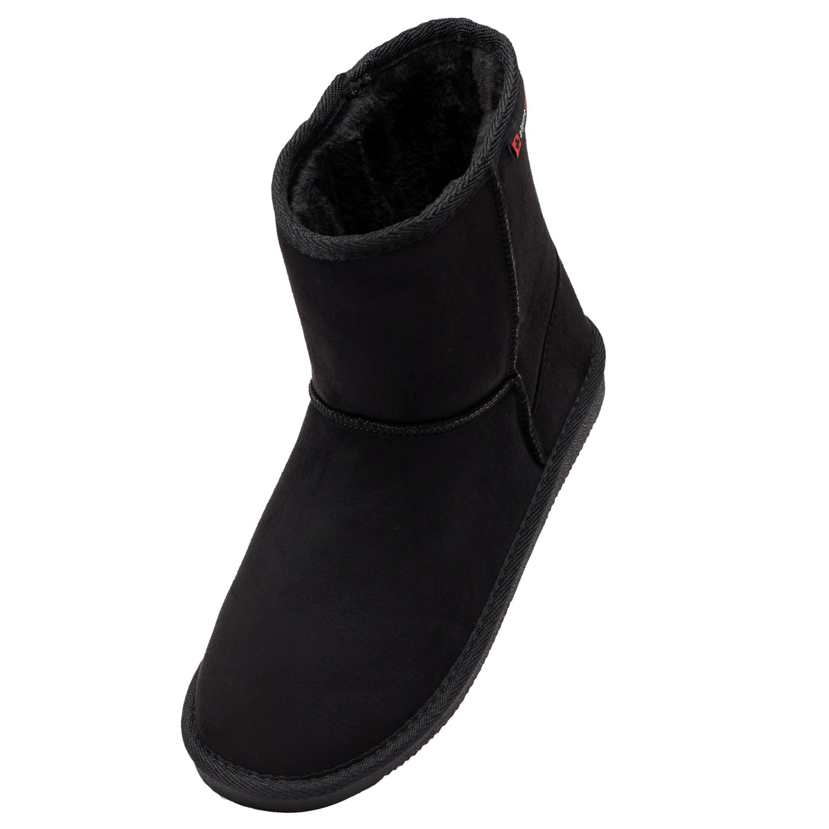 Alpine Swiss Laura Women's Short Winter Boots – Black