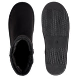 Alpine Swiss Laura Women's Short Winter Boots – Black