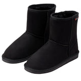 Alpine Swiss Laura Women's Short Winter Boots – Black