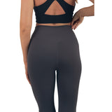 Alpine Swiss Leila Womens Flare Leggings Crossover High Waist Bootcut Yoga Pants – Gray