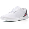 Alpine Swiss Lewis Mesh Sneakers Casual Shoes Mens & Womens Lightweight Trainer – White