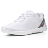 Alpine Swiss Lewis Mesh Sneakers Casual Shoes Mens & Womens Lightweight Trainer – White