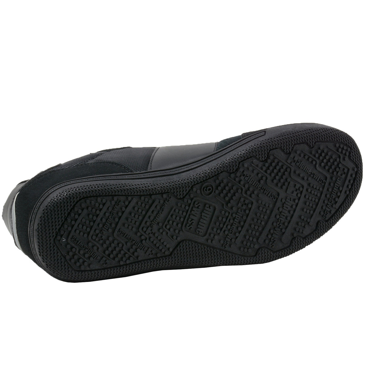 Alpine Swiss Liam Men’s Casual Shoes – Black