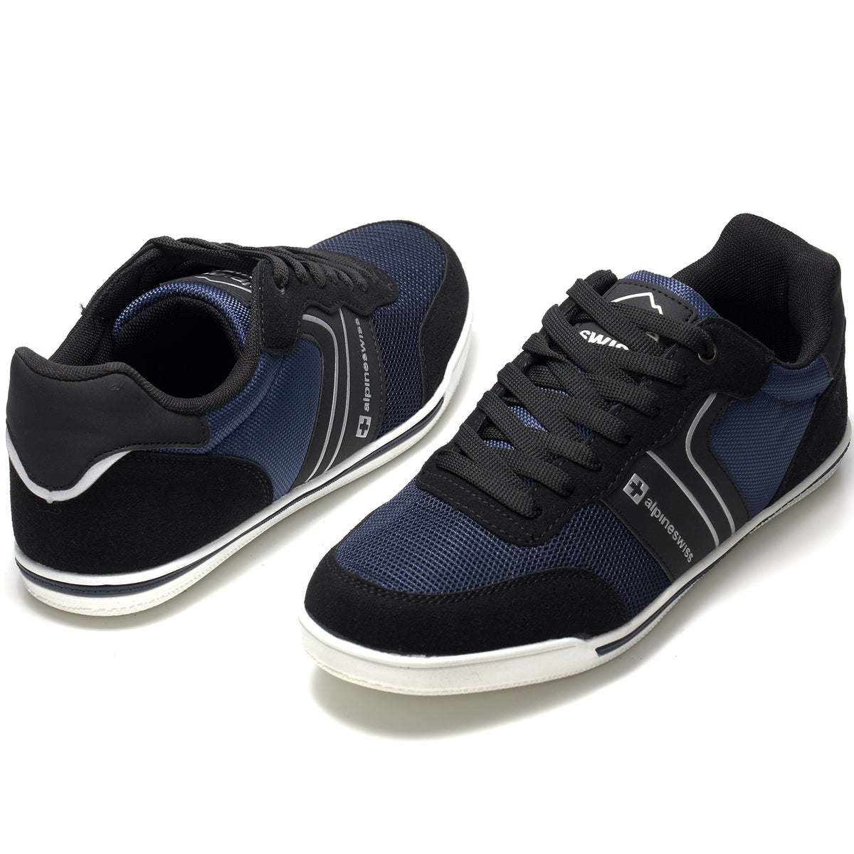 Alpine Swiss Liam Men’s Casual Shoes – Navy