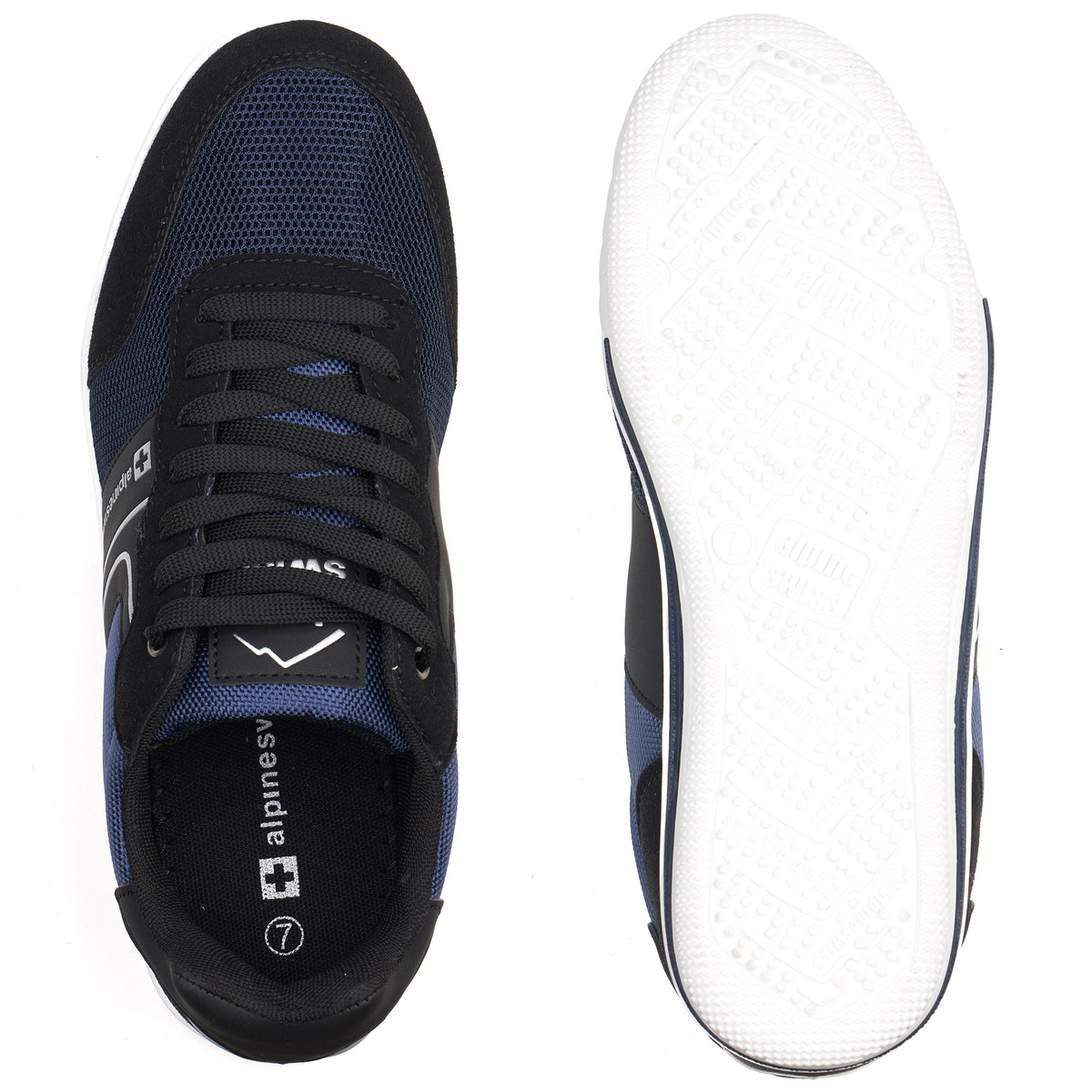 Alpine Swiss Liam Men’s Casual Shoes – Navy
