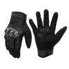 Alpine Swiss Mens Motorcycle Riding Gloves Touchscreen Outdoor Gloves with – Black