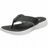 Alpine Swiss Miley Flip Flops for Women Comfortable Outdoor Walking Thong Sandals – Black