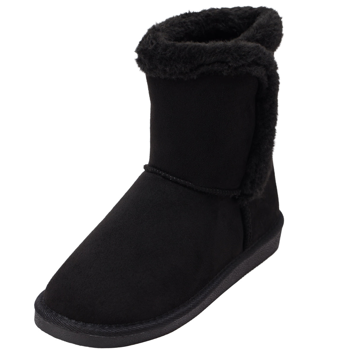 Alpine Swiss Mindy Women’s Winter Boots – Black