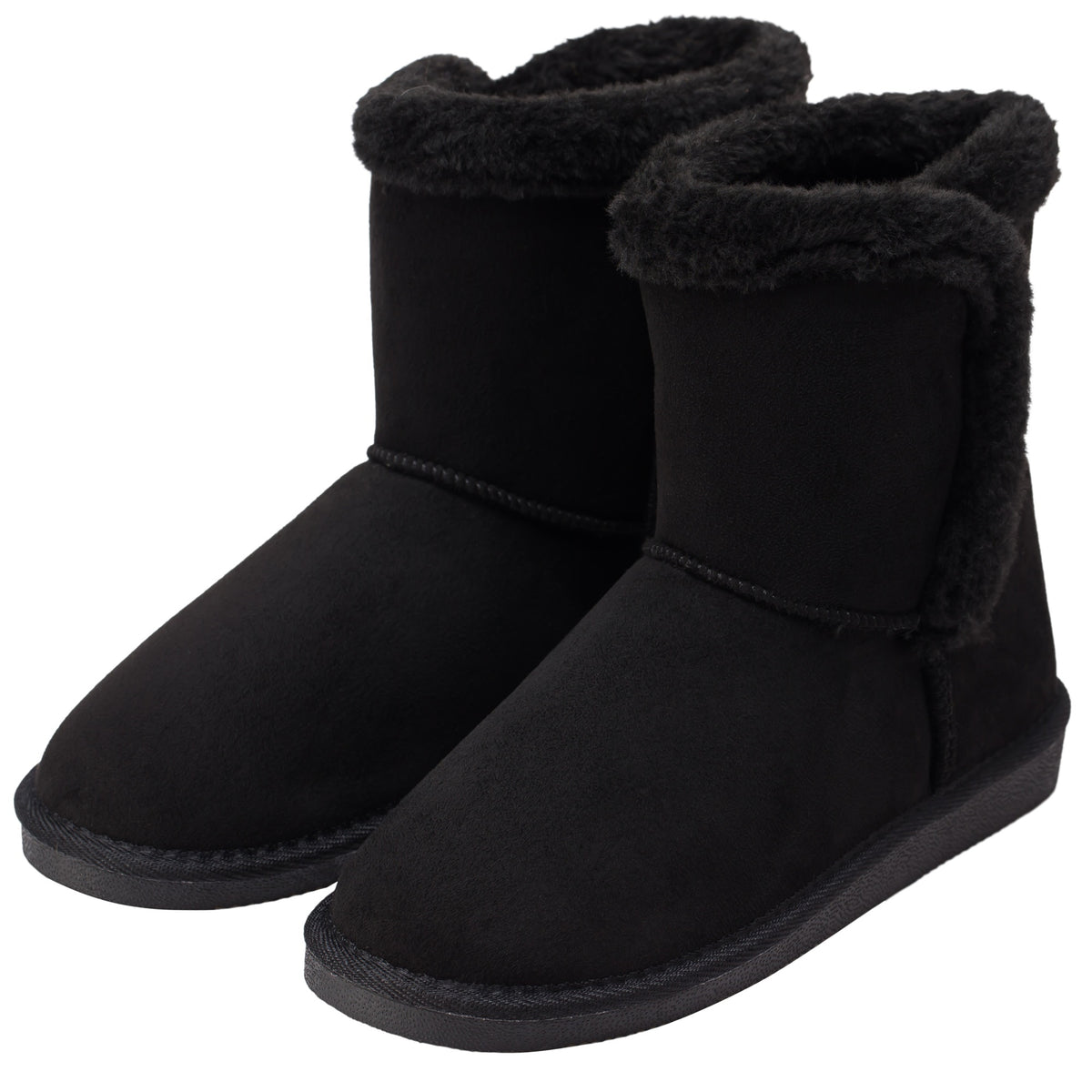 Alpine Swiss Mindy Women’s Winter Boots – Black