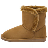 Alpine Swiss Mindy Women’s Winter Boots – Chestnut