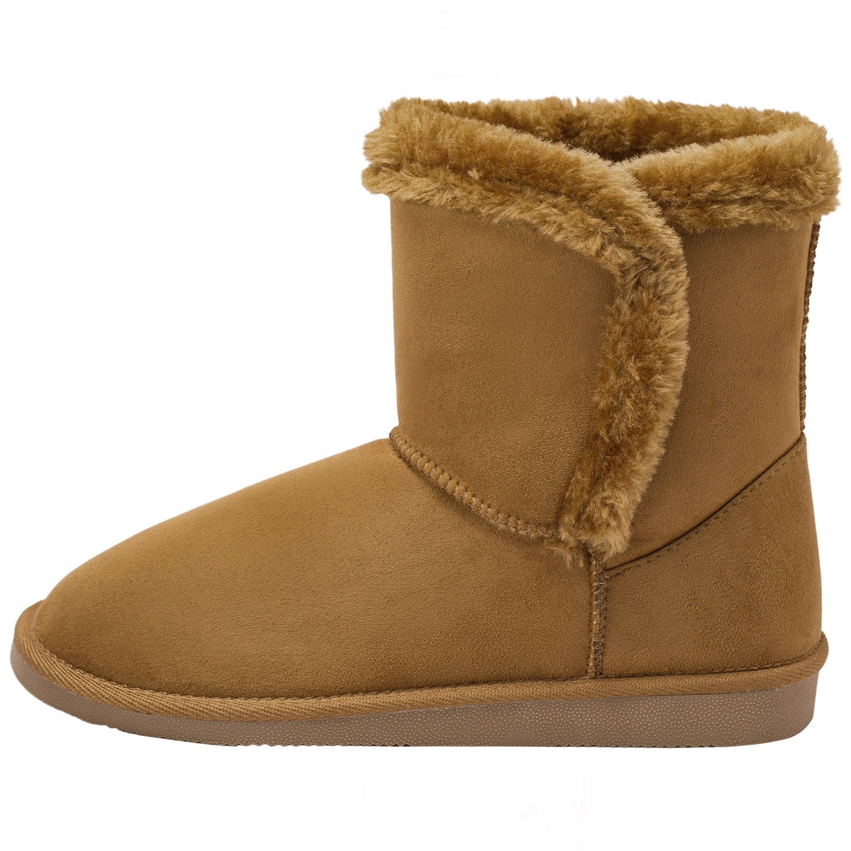 Alpine Swiss Mindy Women’s Winter Boots – Chestnut