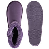 Alpine Swiss Mindy Women’s Winter Boots – Purple