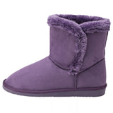 Alpine Swiss Mindy Women’s Winter Boots – Purple