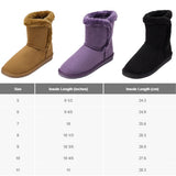 Alpine Swiss Mindy Women’s Winter Boots – Purple