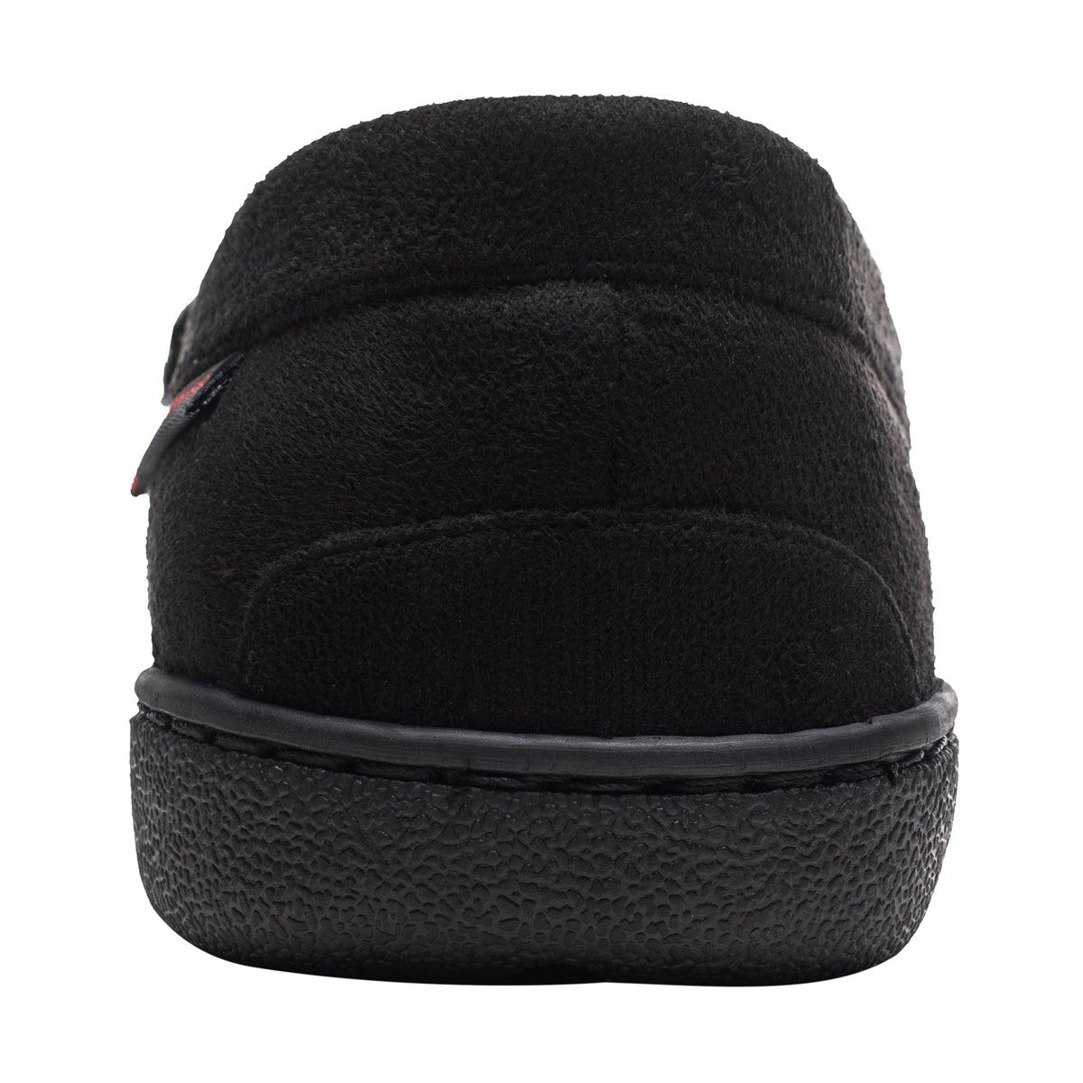 Alpine Swiss Womens Moccasin Slippers Warm Shearling Comfortable House Shoes – Black