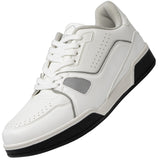 Alpine Swiss Remy Mens Fashion Sneakers Low Top Casual Comfortable Tennis Shoes – White