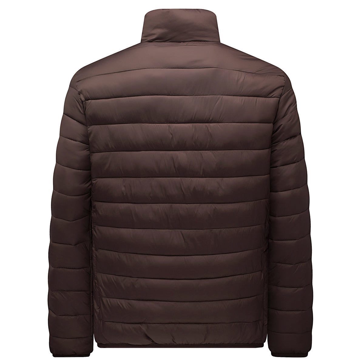 Alpine Swiss Niko Men’s Puffer Jacket Warm Down Alternative Insulated Coat – Brown