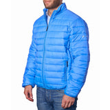 Alpine Swiss Niko Men’s Puffer Jacket Warm Down Alternative Insulated Coat – Blue