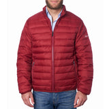 Alpine Swiss Niko Men’s Puffer Jacket Warm Down Alternative Insulated Coat – Red