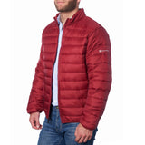 Alpine Swiss Niko Men’s Puffer Jacket Warm Down Alternative Insulated Coat – Red