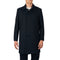 Alpine Swiss Orson Mens Wool Blend Top Coat Winter Car Coat Long Tailored Jacket – Black