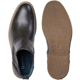 Alpine Swiss Mens Owen Chelsea Boots Pull Up Ankle Boot Genuine Leather Lined – Gray