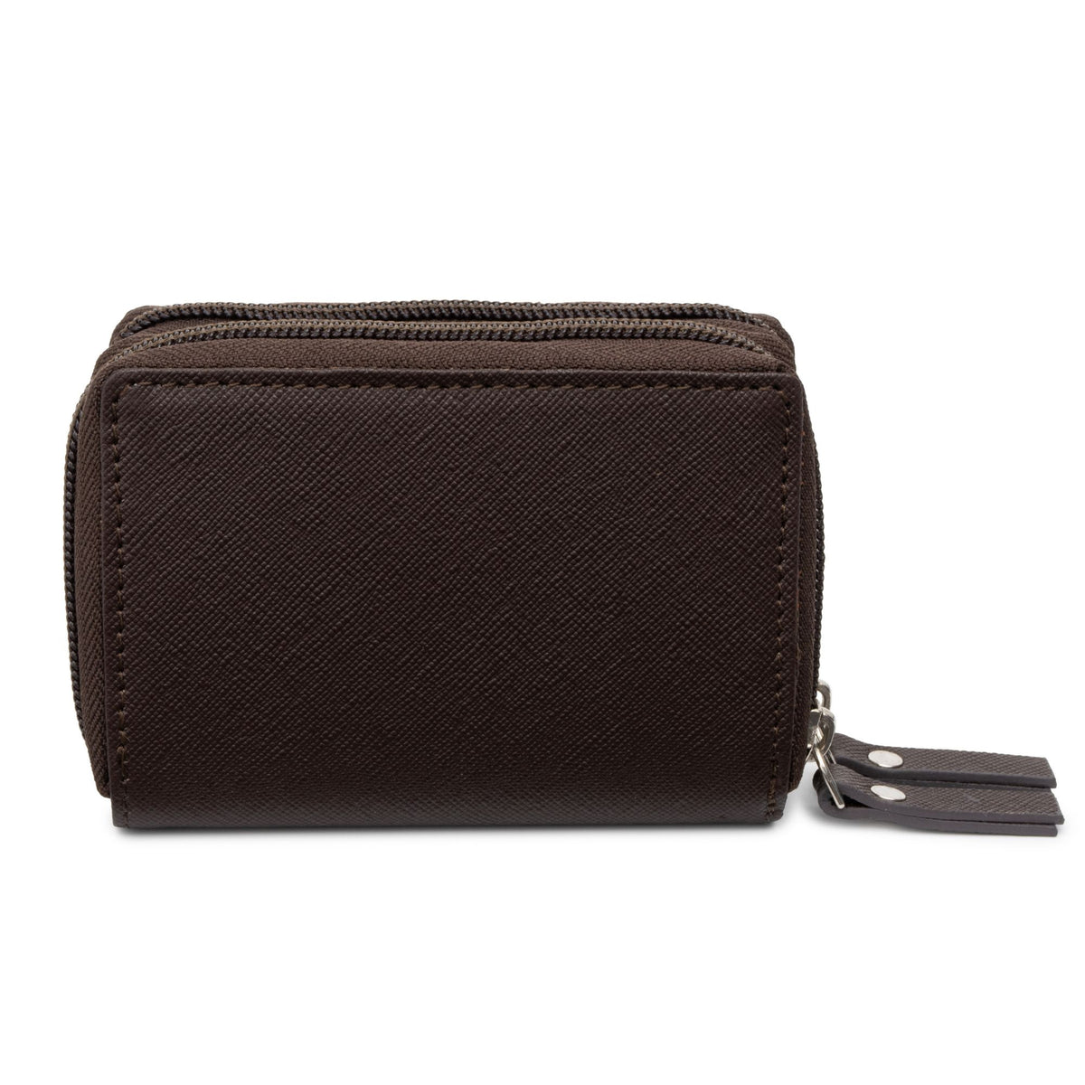 Alpine Swiss Womens Accordion Organizer Wallet Leather Credit Card Case ID – Brown