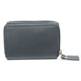 Alpine Swiss Womens Accordion Organizer Wallet Leather Credit Card Case ID – Gray