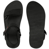 Alpine Swiss Reid Mens Sport Sandals Athletic Open Toe Outdoor Walking Shoe – Black