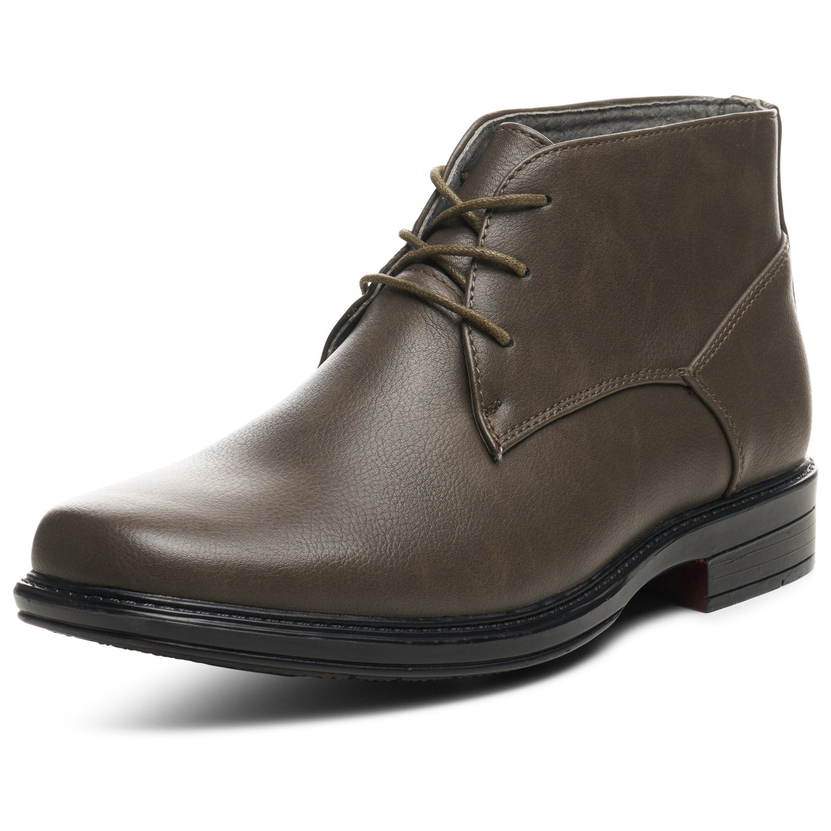Alpine Swiss Mens Ankle Boots Dressy Casual Leather Lined Dress Shoes Lace up – Gray