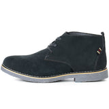 Alpine Swiss Beck Mens Suede Chukka Desert Boots Lace Up Shoes Crepe Sole Oxford – Gray