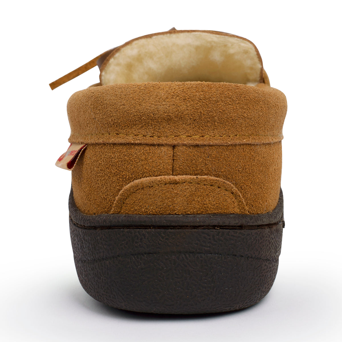 Alpine Swiss Sabine Womens Moccasin Slippers Genuine Suede House Shoe Memory Foam – Chestnut
