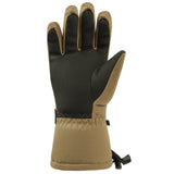 Alpine Swiss Mens Waterproof Gauntlet Ski Gloves Winter Sport Snow Board Windproof – Tan