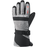 Alpine Swiss Mens Waterproof Gauntlet Ski Gloves Winter Sport Snow Board Windproof – Gray