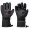 Alpine Swiss Mens Waterproof Snow Gloves Zipper Pockets Winter Sport Mittens – Black Glove