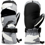 Alpine Swiss Mens Waterproof Ski Mittens 3M Thinsulate Winter Snow Sport Gloves – Camo