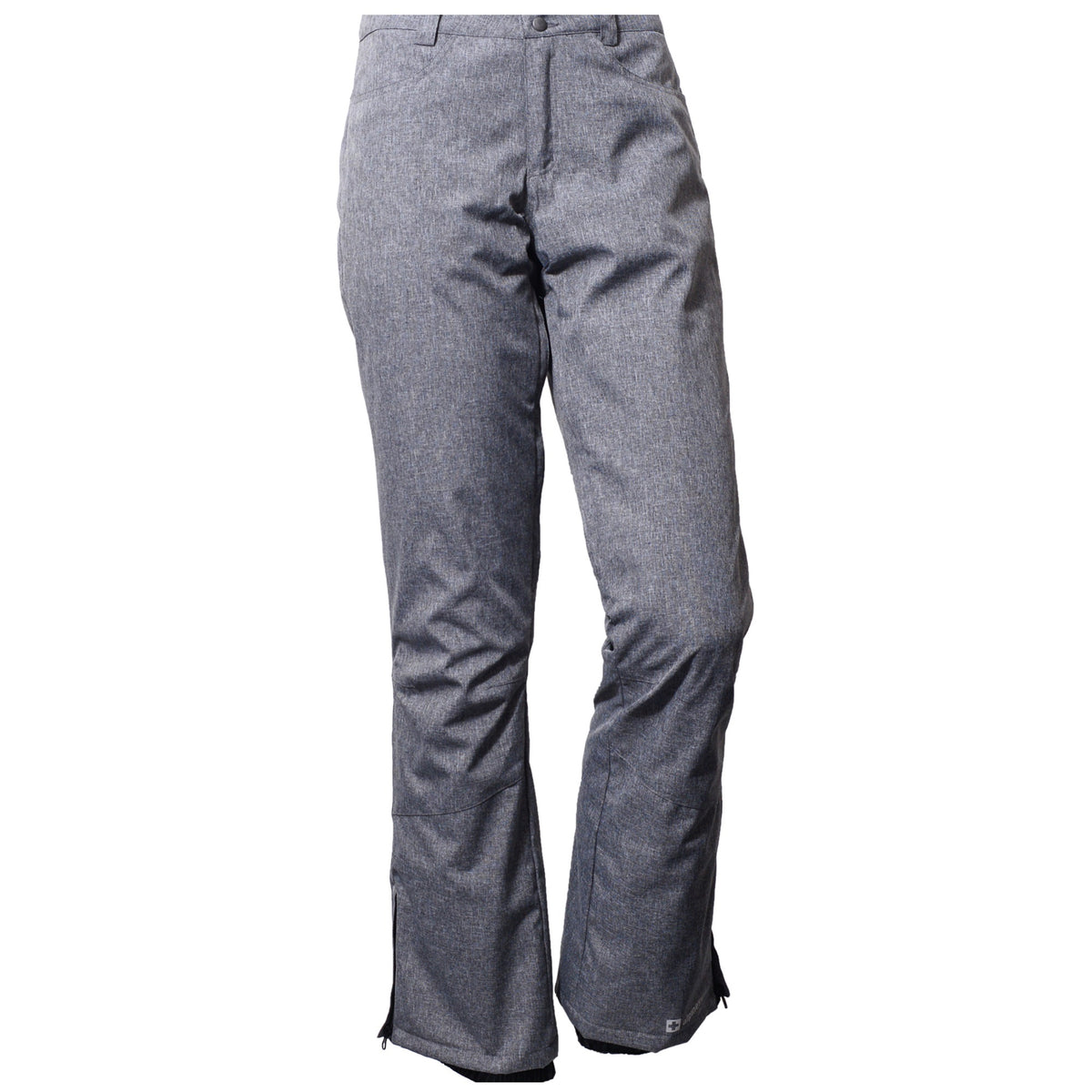Alpine Swiss Mens Waterproof Ski Snowboarding Pants Insulated Winter Snow Pants – Gray
