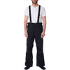 Alpine Swiss Mens Waterproof Snowboard Ski Snow Pants with Removeable Suspenders – Black