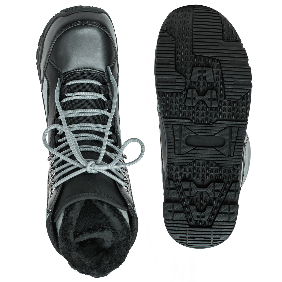 Alpine Swiss Men's Snowboard Boots – Gray
