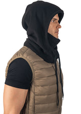 Alpine Swiss Fleece Winter Ski Mask Balaclava Warm Face Head Cover Helmet Hood – Black