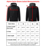 Alpine Swiss Mens Sherpa Lined Parka Hooded Winter Coat Cargo Utility Jacket – Black