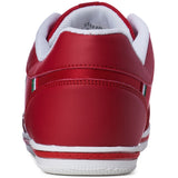 Alpine Swiss Mens Retro Sneakers Euro Vintage Inspired Low Top Shoes Suede Trim – Red