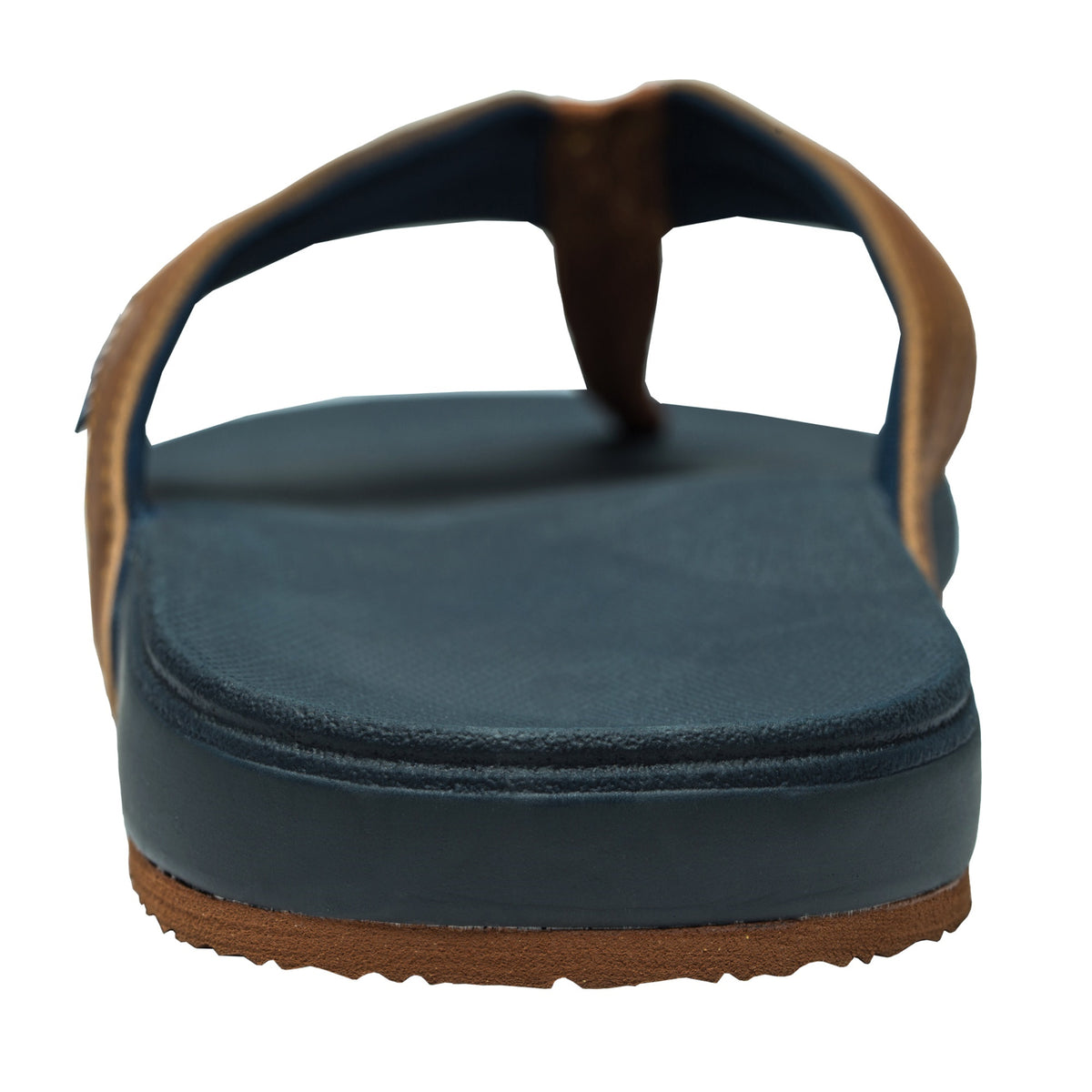 Alpine Swiss Trey Mens Flip Flops Cushion Thong Beach Sandals for Men Non-Slip Sole – Tan