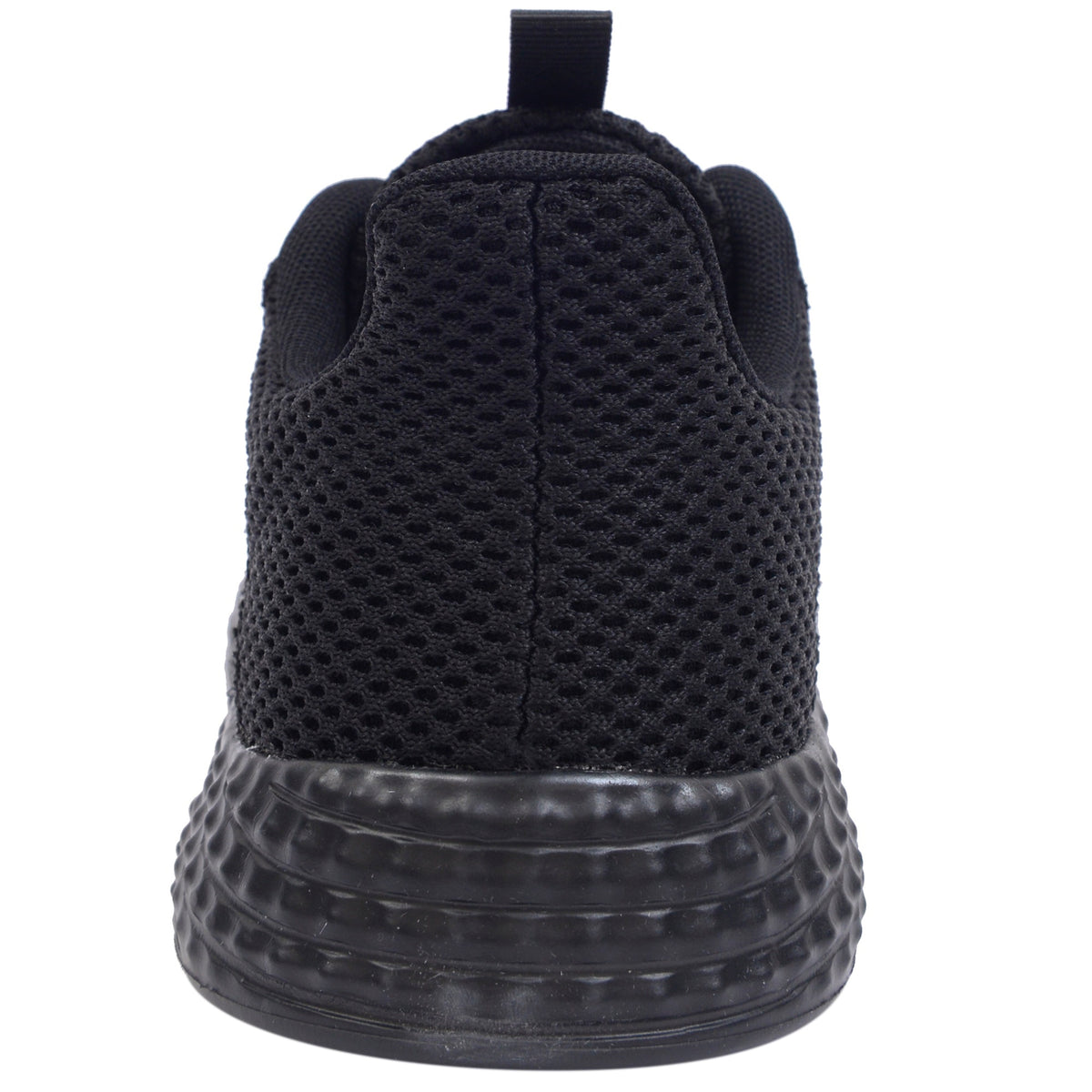 Alpine Swiss Mens Mesh Knit Slip On Sneakers Athletic Lightweight Tennis Shoes – Black