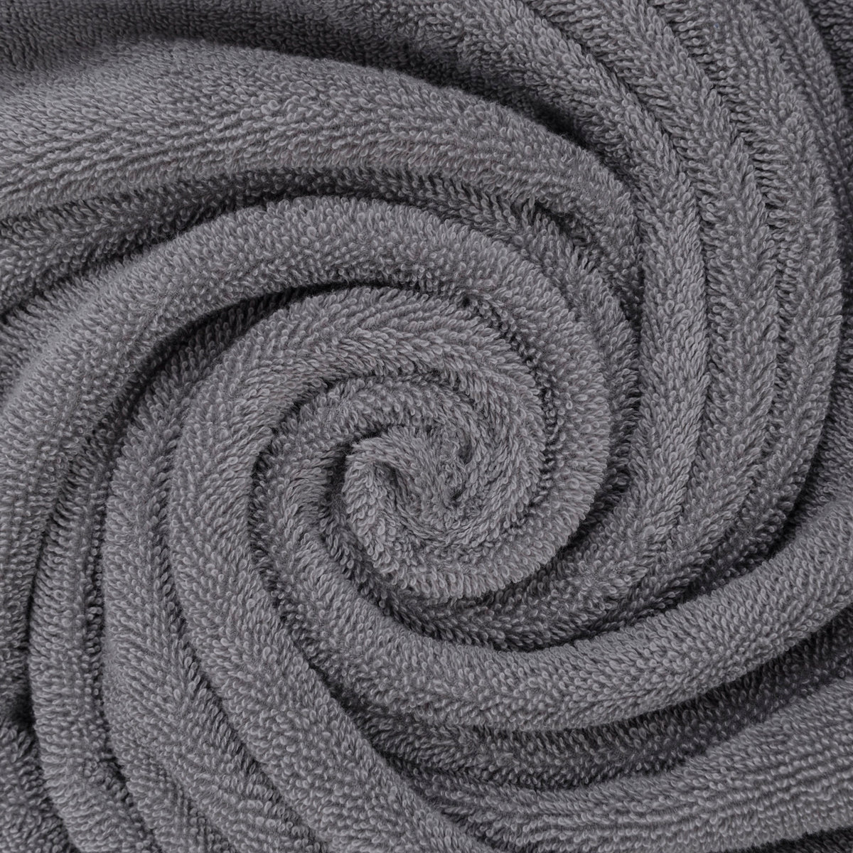 Alpine Swiss 100% Cotton 2 Piece Towel Set Soft Absorbent Face Hand Bath Towels – Gray