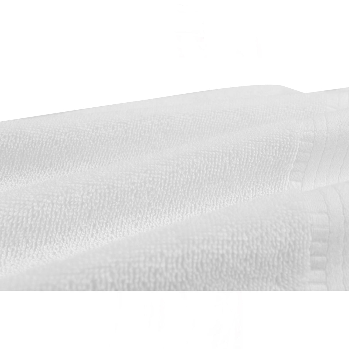 Alpine Swiss 100% Cotton 2 Piece Towel Set Soft Absorbent Face Hand Bath Towels – White