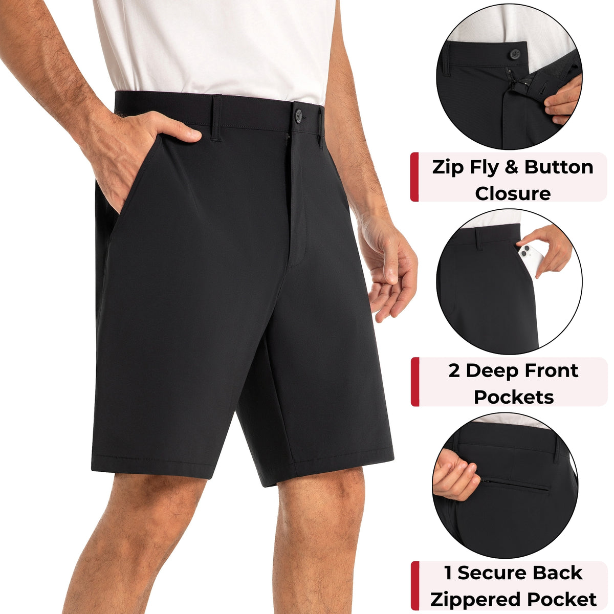 Walter shorts features