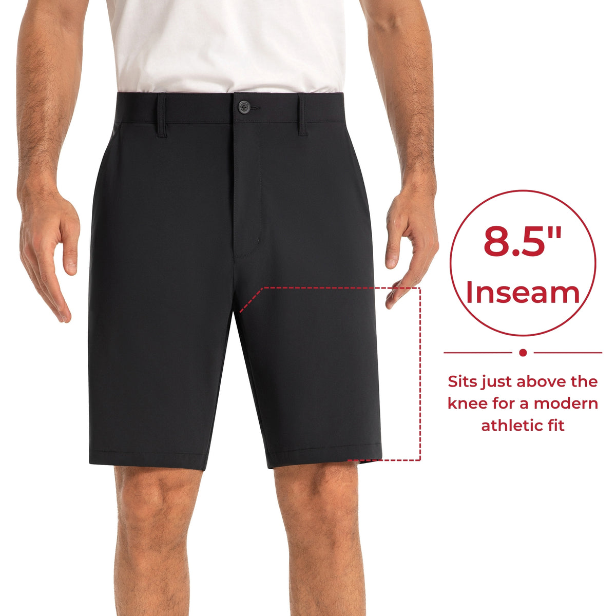 Walter shorts pockets and waistband
