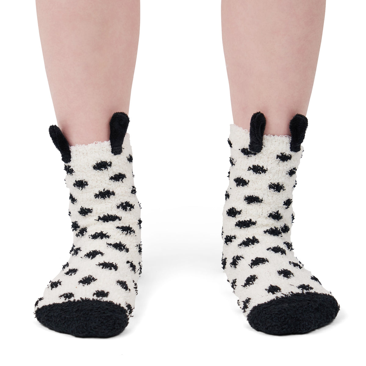 Alpine Swiss Womens Warm Fuzzy Socks Fluffy Cozy Winter Slipper Socks Size 6-10 – Polka Dot