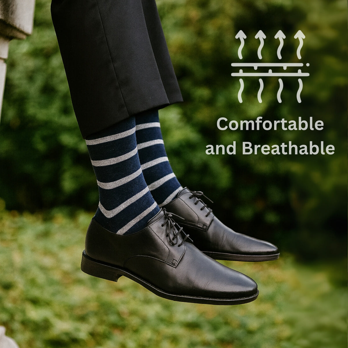 Alpine Swiss Mens Dress Socks 6 Pair Crew Sock Cotton Dress Socks for Men Solid – Weekend Pack